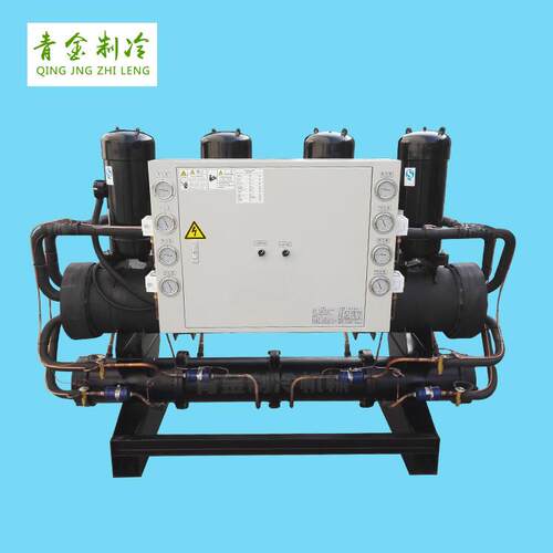 出口加工印度塑胶冷水机415V孟加拉国大型水冷开放式冷水机定做