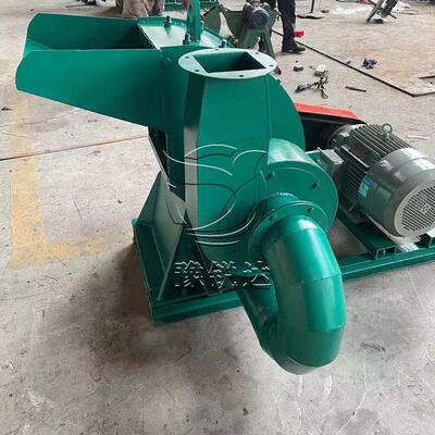 杨木粉碎机设备 600型废木料粉碎机 电机带动的粉碎机设备