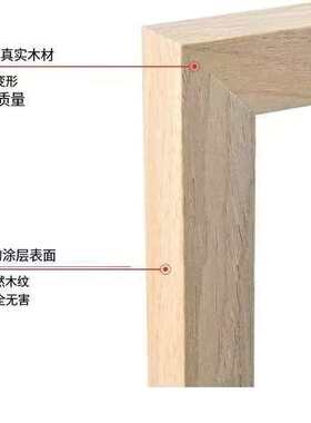 力亚克2装框架墙面展示卡纸框海报海报有机玻璃个带用于批发实木