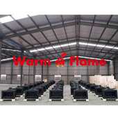 真火壁炉农村取暖炉铸铁壁炉燃木别墅自建房嵌入式 壁炉家用室内