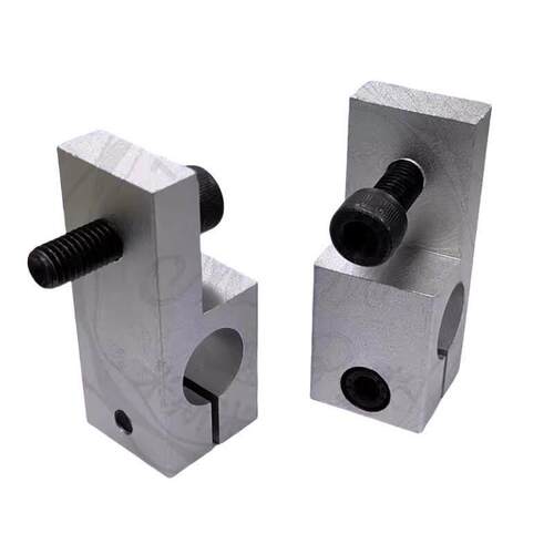 光轴输送线检测夹具固定支架光电传感器底座L型连接配件铝合金