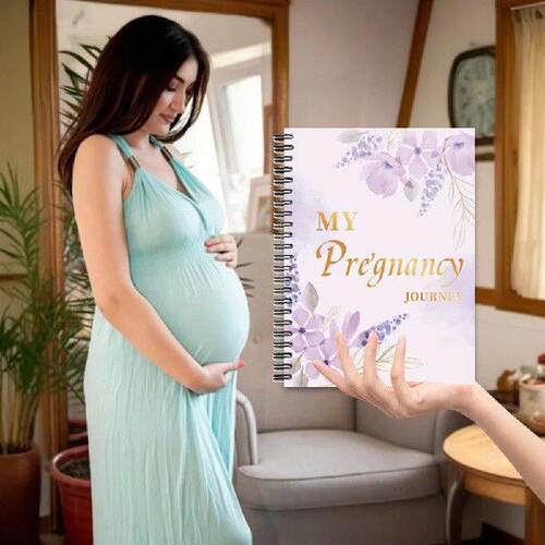 Pregnancy Planner Note With Stickers Pregnancy Diary