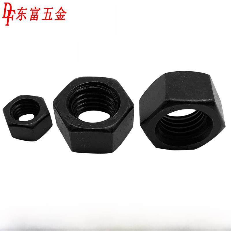 8.8级六角螺母细牙发黑螺帽高强度螺丝帽M4M5M6M8M10M12M16M20M30,五金/工具,螺母,淘宝优惠券,粉丝福利购,淘宝优惠卷