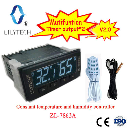 LILYTECH ZL-7863A,恒温恒湿,白天晚上2组设定,模拟24小时温湿度