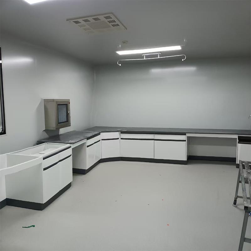 实验室工作台带吊柜实验台上柜化验室器皿架边台柜试验台桌