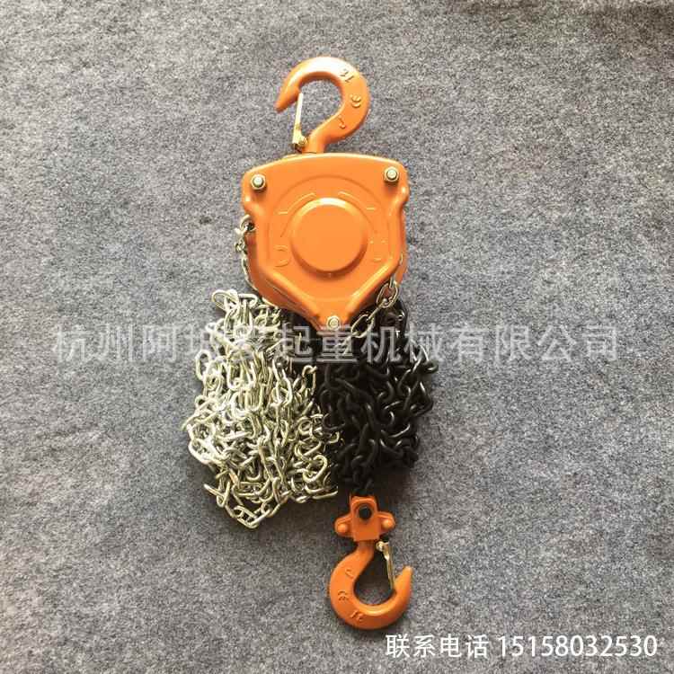 厂家供应 川1优手动葫芦1吨3米崎链条长度 良手TD拉葫芦t起重葫芦