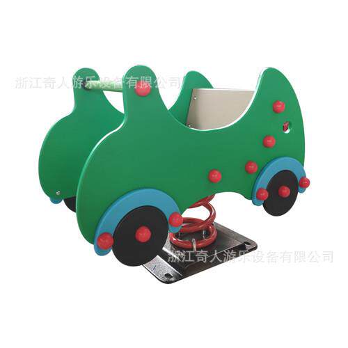 儿童摇摇乐户外公园小区弹簧摇马感统训练游乐场塑料卡通PE板木马