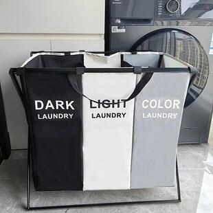 Basket Storage Three Grid Col Dirty Organizer Clothes