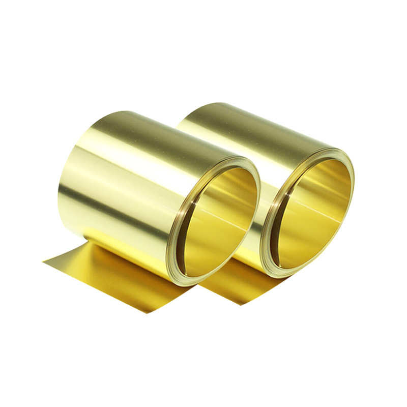 卷黄铜带铜薄卷耐磨分铜皮h62高精h65带铜五金条冲压 黄铜箔黄