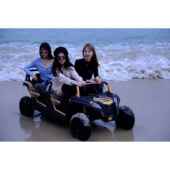 高档双人超亲子儿童电动汽车坐人大四轮遥控越野玩可具车4人大款