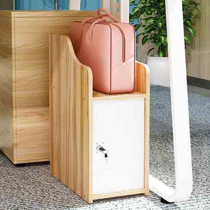 IYR7办公室包包收纳盒桌下置物架文件储物筐双层家用工位下放书包