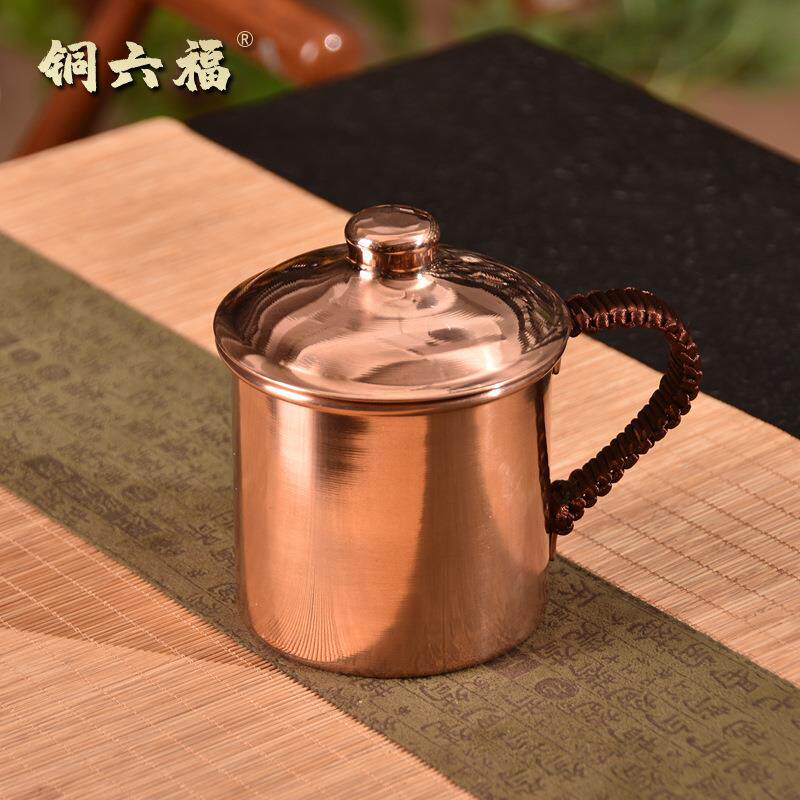 铜杯纯铜杯子手工铜杯加厚紫铜杯子啤酒铜杯纯手工铜杯