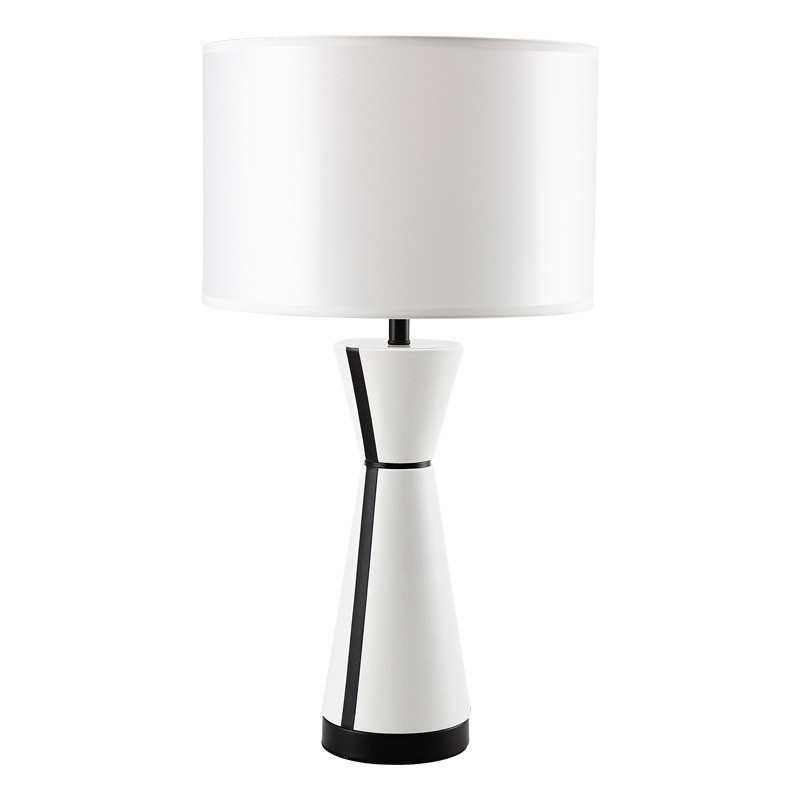 美式简约轻奢皮革台灯设计师样板房客厅卧室床头灯现代艺术台灯,家装灯饰光源,装饰台灯,淘宝优惠券,粉丝福利购,淘宝优惠卷