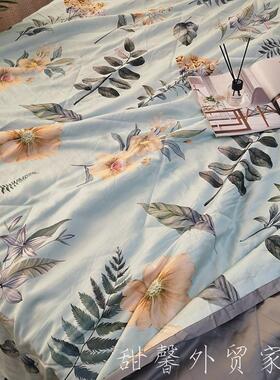 BK9K某牌剩余~100支莱赛尔兰精夏被大豆纤维天丝夏凉被双人