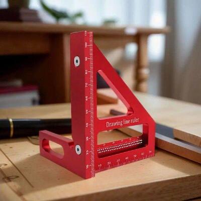 Woodworking Square Protractor Aluminum Alloy Miter
