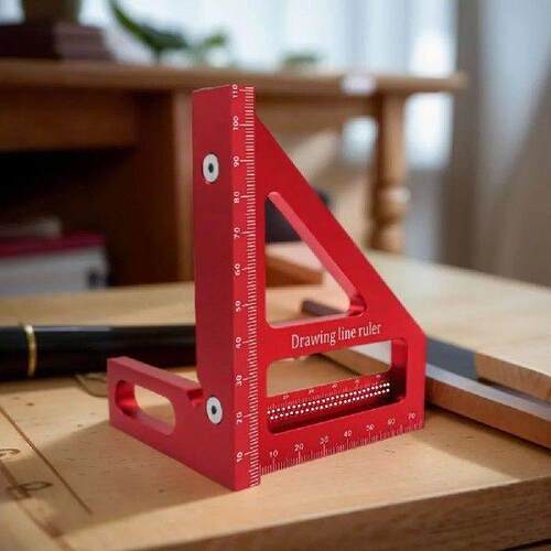 Woodworking Square Protractor Aluminum Alloy Miter