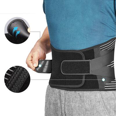 Breathable Waist Support Back Brace Lower Back Pain Lumbar S