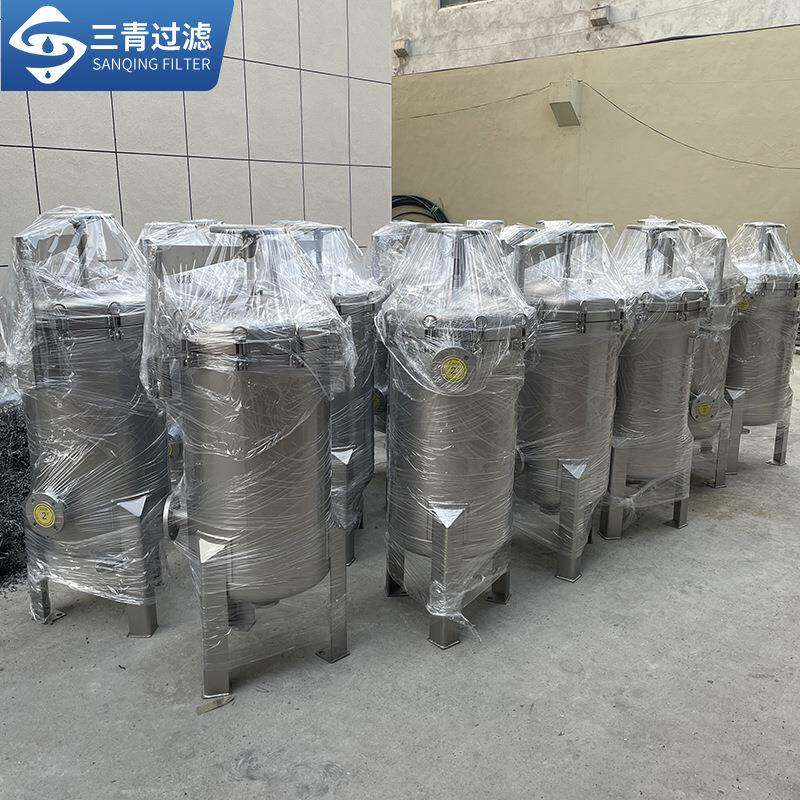 袋式过滤器厂家不锈钢袋式过滤器去污泥精密袋式过滤器
