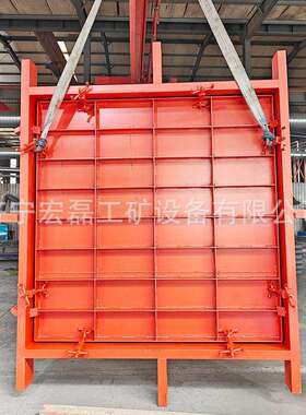 矿用防水密闭门MMB2*2米巷道分体式防水闸门巷道抗冲击波密闭门