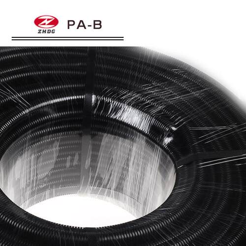 中海波纹管PA-B AD13 18.5 21.2 25PA尼龙耐高温穿线套管绝缘软管