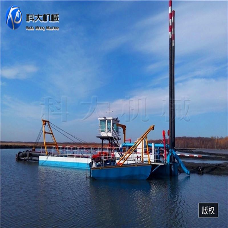 斐济大型挖沙船绞吸式疏浚机械设备河道水库河流抽沙挖泥船厂家