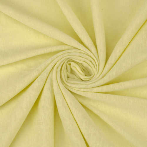 50S支丝滑雪花棉130G春夏CVC棉涤薄款单面平纹汗布 时装针织面料