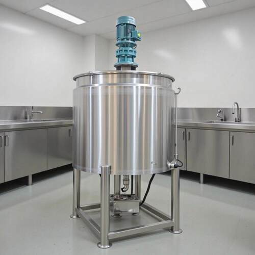 广东供应不锈钢液体搅拌罐双层加热乳化釜2吨润滑油搅拌罐厂家