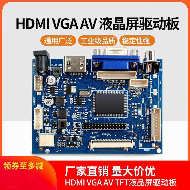 5寸7寸8寸9寸10.1寸IPS高清车载显示器液晶屏HDMI VGA AV驱动板
