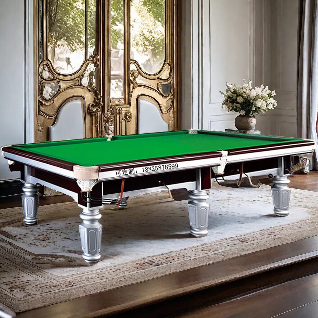 河源球星英式斯诺克台球桌美式黑8花式9球台东源紫金汕尾桌球