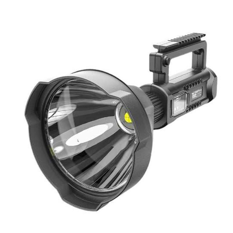 南极手电筒强光超亮户外多功能远射探照氙气led充宝电爆闪进口灯