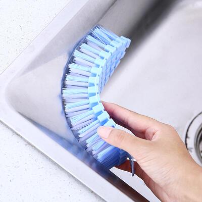 Street stall household soft bristle flexible laundry brush,