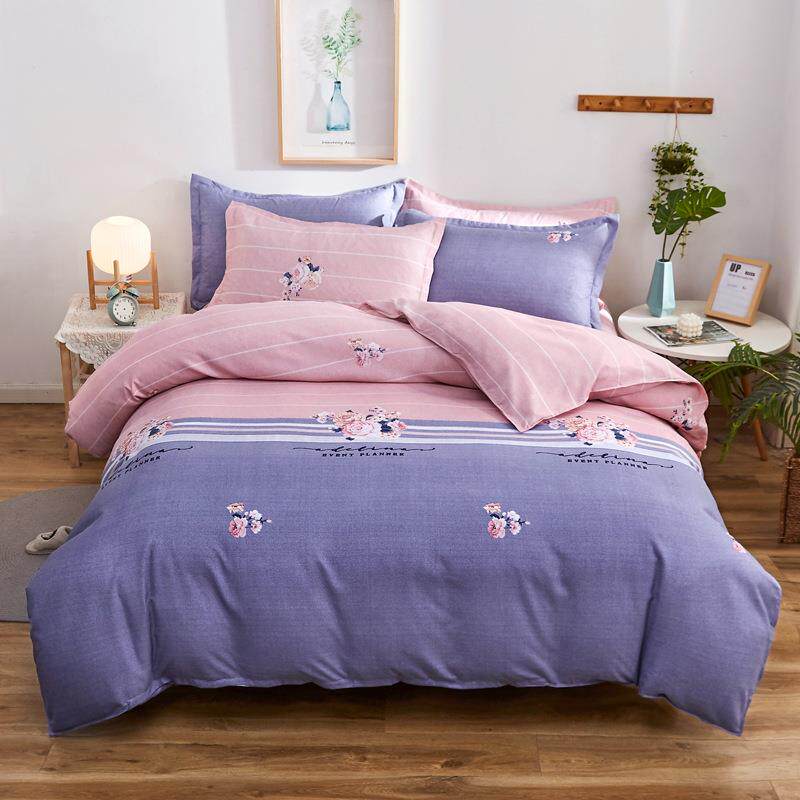 加厚斜纹磨毛单被套亲肤可裸睡单件被罩床品团购