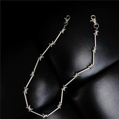 spot rock punk metal pants chain bamboo chain wallet chain