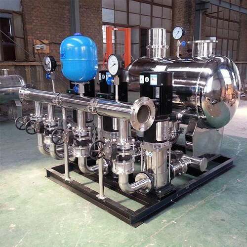 一用一备无负压供水设备自来水加压供水成套设备不锈钢离心泵