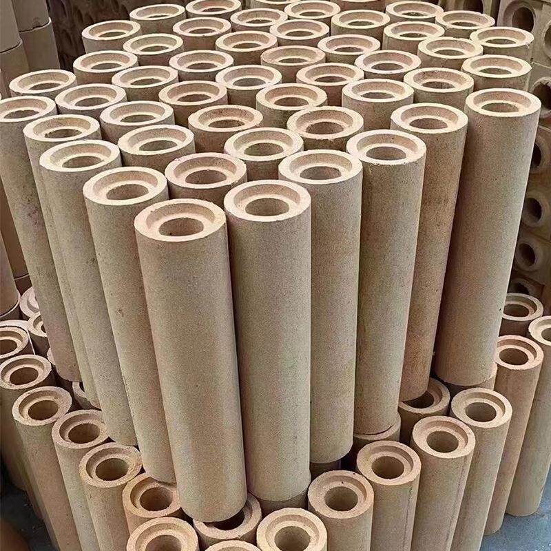 厂家直供高铝砖高铝异型砖铸造厂专用的流钢砖袖砖浇口杯塞头