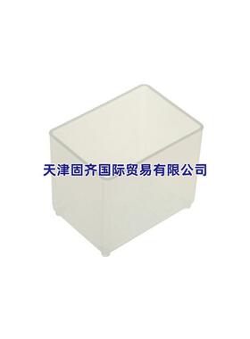 Raaco 透明 聚丙烯 (PP) 零件收纳盒 100274, 47mm x 39mm x 55mm