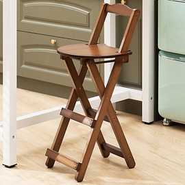 可折叠凳小板凳子，马扎结实家用便携式省空间高脚凳，靠背折叠椅加厚