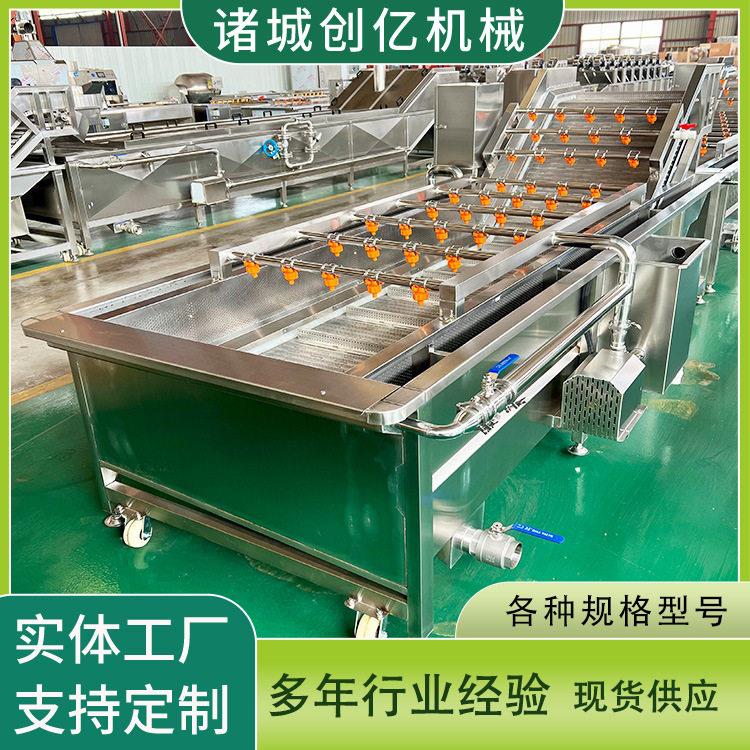 净菜加工清洗机水触媒清洗流水线食品外包装袋清洗机
