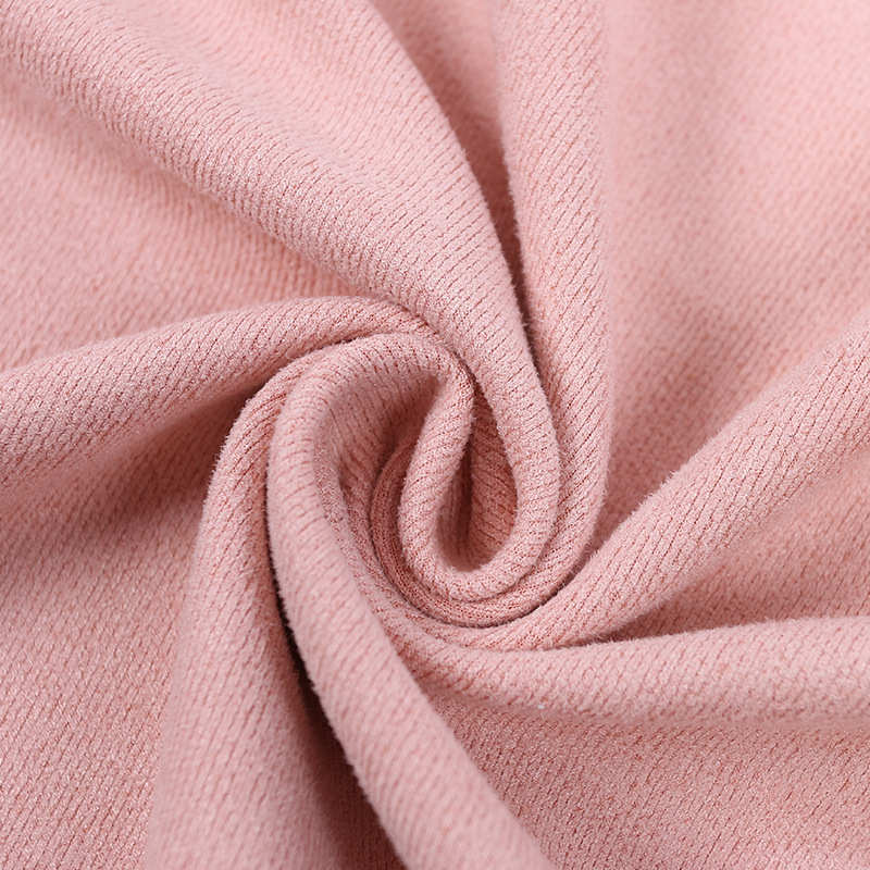 面料条箱包灯芯针织布料条布料空气层直氨仿皮涤休闲服 现货绒