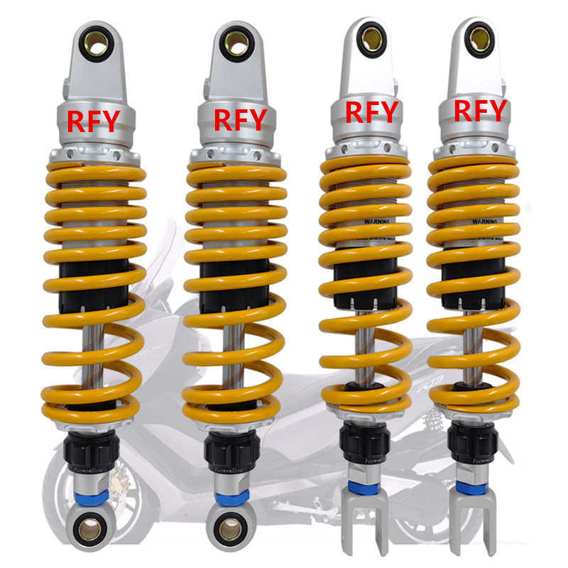 RFY320 适用摩托车越野车跨骑街车踏板车改装8mm弹簧后减震器避震