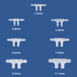 塑料接头四通，等径边四通软管接头/胶管接头/软管四通接头
