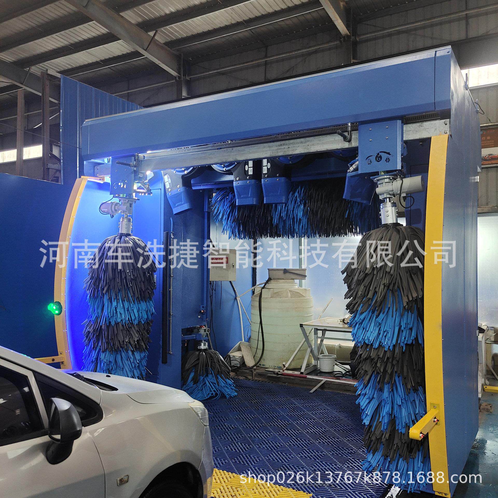 车洗捷全自动洗车机多功能集成清洗打蜡风干一体化快速服务