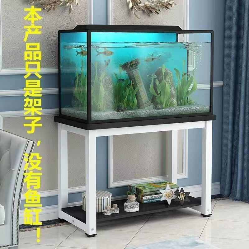 A鱼缸架子双层钢木底柜客厅金属底架铁艺落地置物架鱼缸桌承重底,宠物/宠物食品及用品,桌面缸,淘宝优惠券,粉丝福利购,淘宝优惠卷