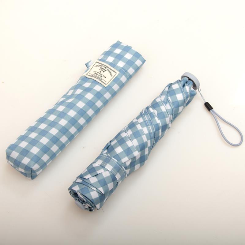 高档日本轻量碳纤维线羽毛伞15克防晒1防紫外晴雨花清新朵遮阳铅