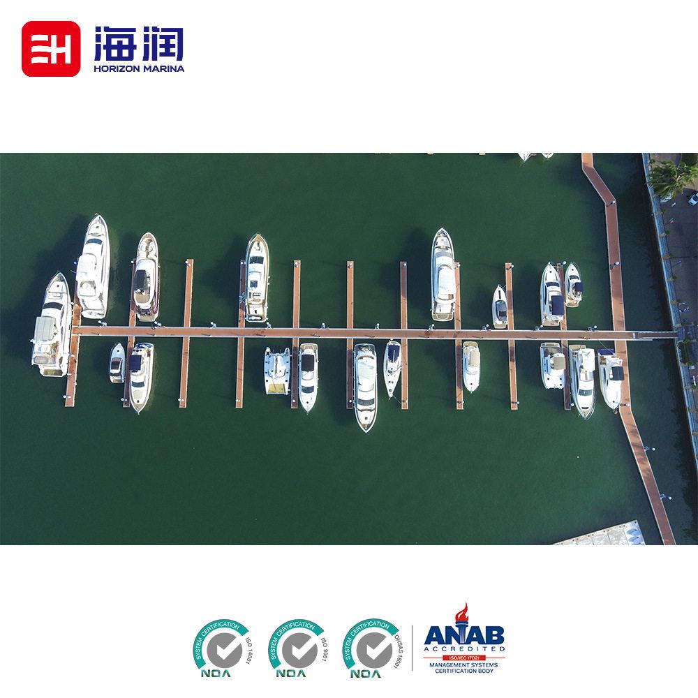 厂家设计建造游艇浮码头铝合金码头摩托艇泊位一站式服务