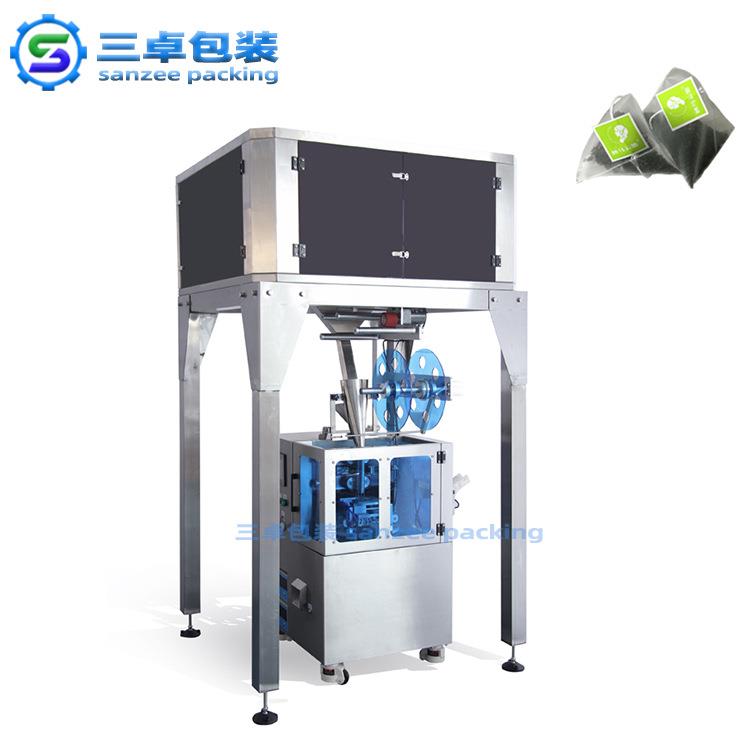 全自动玉米纤维三角包袋泡茶包装机广州过滤袋泡茶茶叶包装机