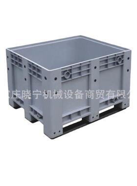 保定衡水塑料筐卡板箱箱式托盘物流箱封闭卡板箱