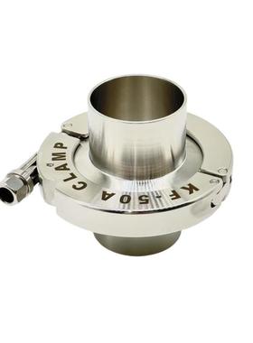 304不锈钢数控精车真空夹具卡箍KF16 KF25K F40K F50韩式真空卡箍