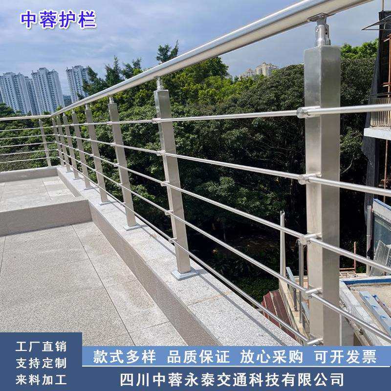 四川成都钢绳防撞护栏可用于河道桥梁风景区等厂家直供景区专用