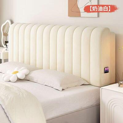 床软头靠垫靠背加厚家居款WVS轻海奢超厚床头罩加棉加厚包绵收新